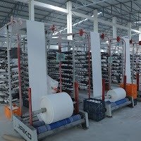 Woven Polypropylene Fabric Rolls Winding Machine